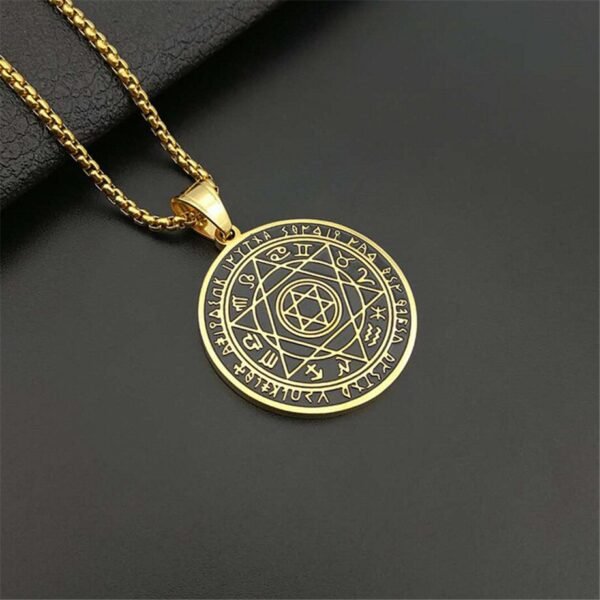 Supernatural Star Of David Zodiac Sign Constellation Magical Talisman Necklace