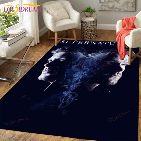 Supernatural TV Area Rug Livingroom Decor Floor Mat Carpet Rugs for Living Room