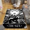 Tarot Card Design Carpet Non Slip Rugs Bedroom Carpet Teen's Carpet Area Rug Home Corridor Floor Mats 6 Style
