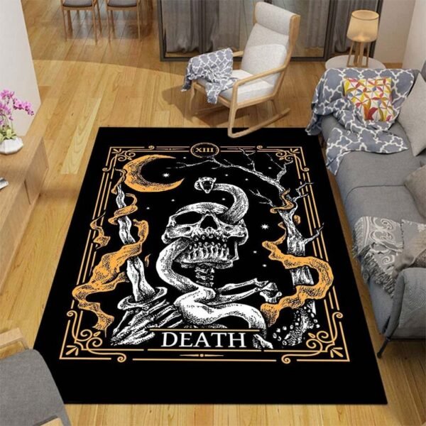 Tarot Card Design Carpet Non Slip Rugs Bedroom Carpet Teen's Carpet Area Rug Home Corridor Floor Mats 6 Style