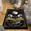 Tarot Card Design Carpet Non Slip Rugs Bedroom Carpet Teen's Carpet Area Rug Home Corridor Floor Mats 6 Style