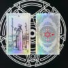 Tarot Suit Laser Colorful Divination Board Game Prediction Card