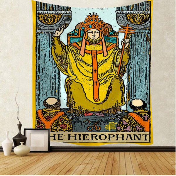 Tarot Tapestry Home Decor Tapestry Hippie Macrame Tapestry Wall Hanging Boho Decor  Witchcraft Tapestry  Wall Decor