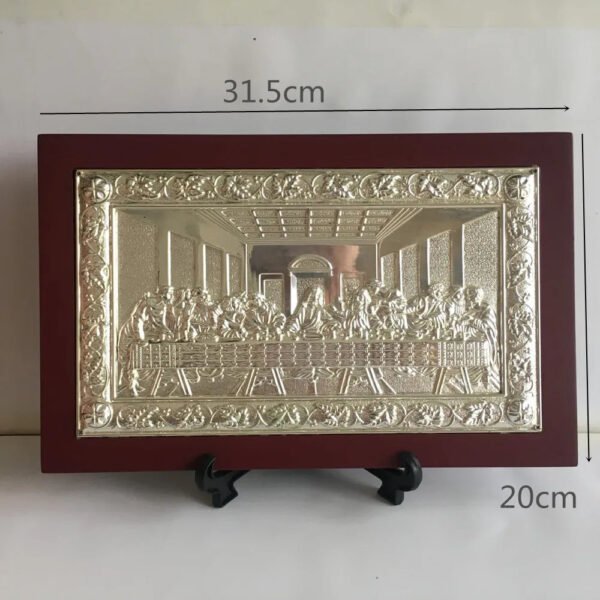 The Last Supper Icon Catholic Church Utensils Home Decor Orthodox Figures Religious Christ Resin Crafts