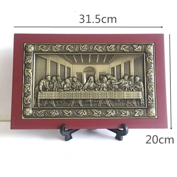The Last Supper Icon Catholic Church Utensils Home Decor Orthodox Figures Religious Christ Resin Crafts