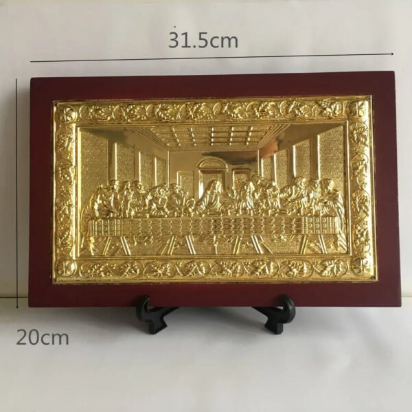 The Last Supper Icon Catholic Church Utensils Home Decor Orthodox Figures Religious Christ Resin Crafts