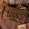 The Last Supper, Jesus home decoration, wall art, Christian icons, wooden decorative paintings, retro, mural art, Christmas gift