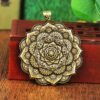 New Magicun Viking~Tibet Mandala pendant Necklace geometry amulet Religious jewelry OM indian  1pc