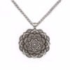 New Magicun Viking~Tibet Mandala pendant Necklace geometry amulet Religious jewelry OM indian  1pc