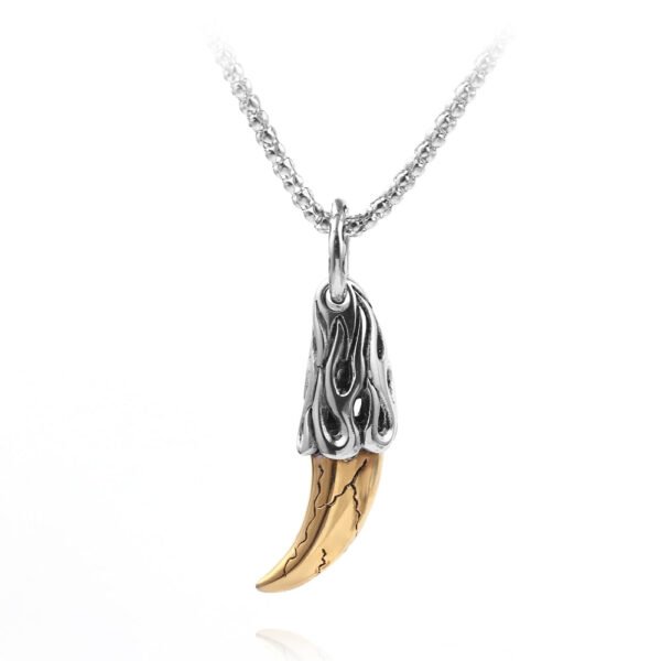 Cross Halloween Skeleton Head Necklace Flying Dragon Angel Skull Axe Bullet Anchor Cross Pendant Necklace Men's And Women's Accessories Titanium Steel Personality Necklace,