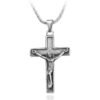 Cross Halloween Skeleton Head Necklace Flying Dragon Angel Skull Axe Bullet Anchor Cross Pendant Necklace Men's And Women's Accessories Titanium Steel Personality Necklace,