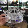 Seven Star Plate Crystal Ball Holder