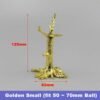 Tree Shape Crystal Ball Stand Base Resin Room Decor Sphere Stand Holder Ornament