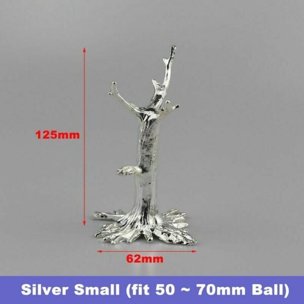 Tree Shape Crystal Ball Stand Base Resin Room Decor Sphere Stand Holder Ornament