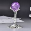 Tree Shape Crystal Ball Stand Base Resin Room Decor Sphere Stand Holder Ornament