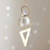 Triangle Suncatcher,Witchy Suncatcher |wall Hanging | Boho Decor | Gift | Window Decoration