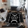 Triple Moon Goddess Rug and Carpet 3D Printing Hecate witch Home Decoration Living Room Bedroom Entrance Large Area Soft Carpet| |