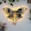 Butterfly Wooden Shelf Crystal Essential Oil Storage Rack
