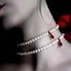 Vampire Kiss Necklace Choker