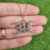 Variety Styles Witch Triple Moon Necklace Crescent Moon Pendant Necklace Seal Sigil of Spirit Gothic Jewelry