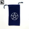 Velvet Tarot Card set Storage Bag Pentagram Pattern Beam Cards Loading Altar props Board Game Cards Tarot &Divination