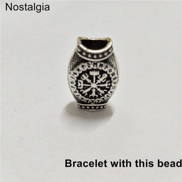 Viking Magic~Viking Bracelet Rune Thor Hammer Slavic Amulet Scandinavian Odin Symbol Trinity Knot Bracelet Vikingos Jewelry Accsesori