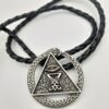 Viking Magic~Viking Jewelry Satan Charm Pagan Wiccan Talisman Seing Eye Amulet Sigil of Lucifer Snake Pendant Necklaces Eye of Horus Egyptian