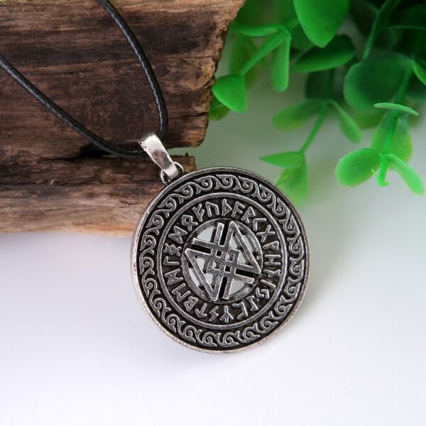 New Magicun Viking~Viking Occult Rune Norse Necklace Nordic Rune Pendants Necklace Collier