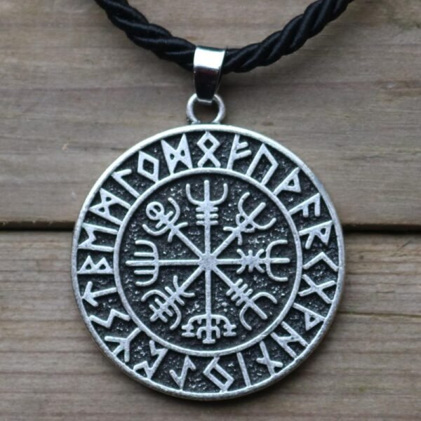 Viking Magic~Viking Odin Runavin necklace For Women Men SYMBOL OF NORSE RUNIC NORSE Runes Vegvisir Pendant Necklace Compass Viking Jewelry