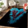 Viking Odin Wolf Rug Viking Norse Mythology Large Area Rugs Comfortable Carpet Rugs For Bedroom Printed Mat Bedroom Decor Carpet