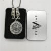New Magicun Viking~Viking Pendant Amulet Men's silver necklace vintage pagan jewelry 1pc