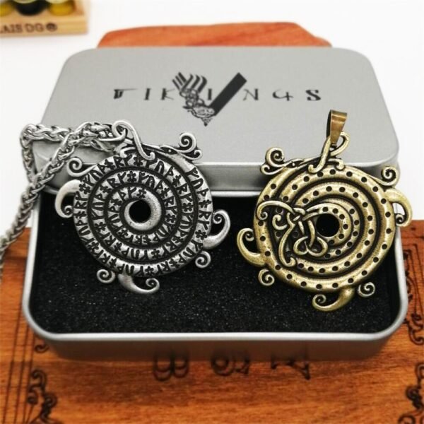 New Magicun Viking~Viking Pendant neckalce dragon futhark Smybol Scandinavian pagan jewelry 2018 new 1pc