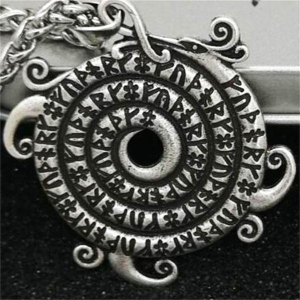 New Magicun Viking~Viking Pendant neckalce dragon futhark Smybol Scandinavian pagan jewelry 2018 new 1pc