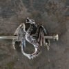 Viking Renaissance Dragon Hair Sticks Wyvern Dragon Hairpin Hair Accessories Jewelry