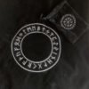 Viking Rune tablecloth  Rune Stones bag Black Lettering Board Game Divination Astrology Altar table cloth Amulet Sign Tarot &Divination