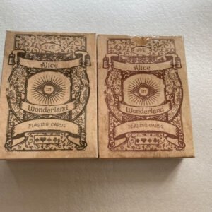 Vintage Comic Playing Cards Alice in Game Poker Playing Cards Deck Board Games Retro Poker Set Magic Card Novelty Present Pokers   Game related