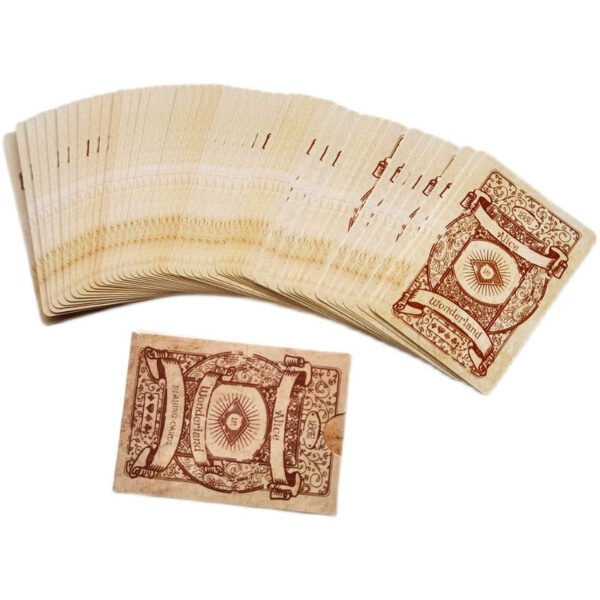 Vintage Comic Playing Cards Alice in Game Poker Playing Cards Deck Board Games Retro Poker Set Magic Card Novelty Present Pokers   Game related