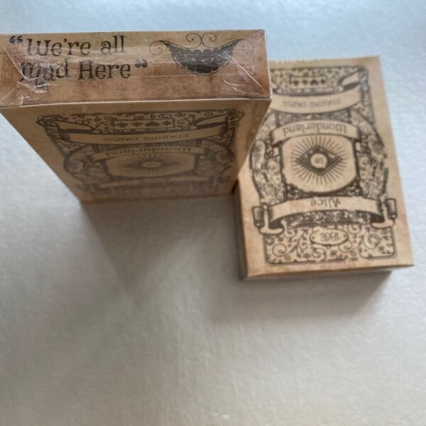 Vintage Comic Playing Cards Alice in Game Poker Playing Cards Deck Board Games Retro Poker Set Magic Card Novelty Present Pokers   Game related