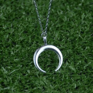 Vintage Crescent Moon Statement Earring WItch Gothic Jewelry