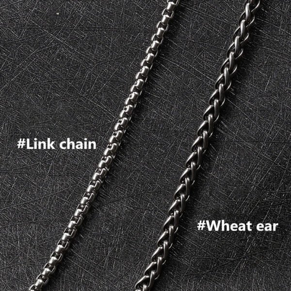 Vintage Egyptian Patronus Eye Of Horus Pendant Necklace Men Women Stainless Steel Cross Necklace Chain Amulet Jewelry Wholesale - Necklace