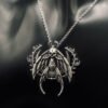Vintage Flying Owl Pendant Necklace Woman Men Mental Charm Chain Necklace