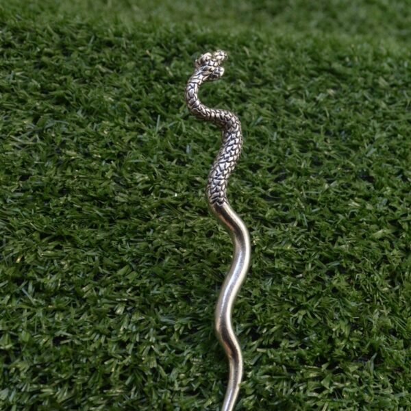 Vintage Hair Sticks Crescent Moon Snake Sword Skull Dead Head Hair Stick Witch Hairpin Amulet Spirit Hair Jewelry For Women Gift