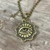 Vintage Pendant Skull Necklace Snake Necklace Mushroom Necklace Lion Necklace Demon Eye Necklace Moon Bird Necklace Gothic Gift