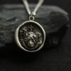 Vintage Pendant Skull Necklace Snake Necklace Mushroom Necklace Lion Necklace Demon Eye Necklace Moon Bird Necklace Gothic Gift