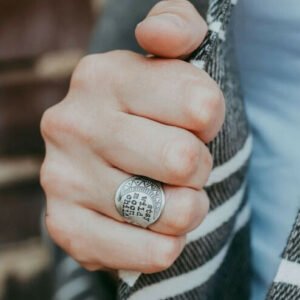 Vintage-Silver-Crescent-Moon-Stay-Wild-Ring-Gothic-Ring-Punk-Party-Jewelry-For-Gift Vintage Silver Crescent Moon Stay Wild Ring Gothic Ring Punk Party Jewelry For Gift