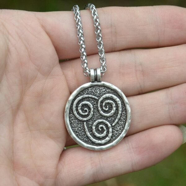 The Last Airbender  Elemental Lotus Water Tribe Amulet Necklace