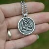 The Last Airbender  Elemental Lotus Water Tribe Amulet Necklace