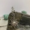 Vintage Viking Spiral Hair Braid Moon Pentagram Sun Angel Wing Skull Emblem Hair Bead Jewelry