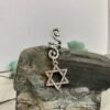 Vintage Viking Spiral Hair Braid Moon Pentagram Sun Angel Wing Skull Emblem Hair Bead Jewelry