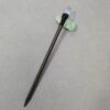 Vintage wood hairpin crystal hair stick Wicca accessories hair accessories  witches wand witch staff altar decoration gift